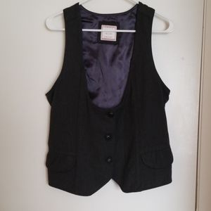 Old Navy Charcoal Gray Vest